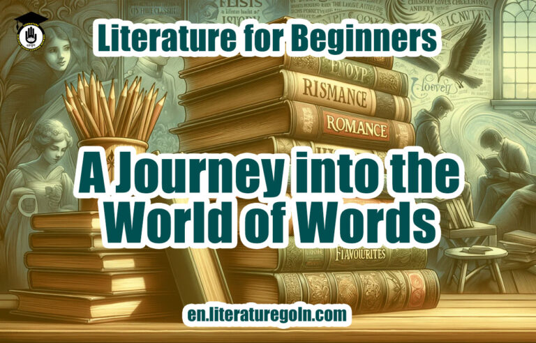 Literature for Beginners: A Journey into the World of Words
